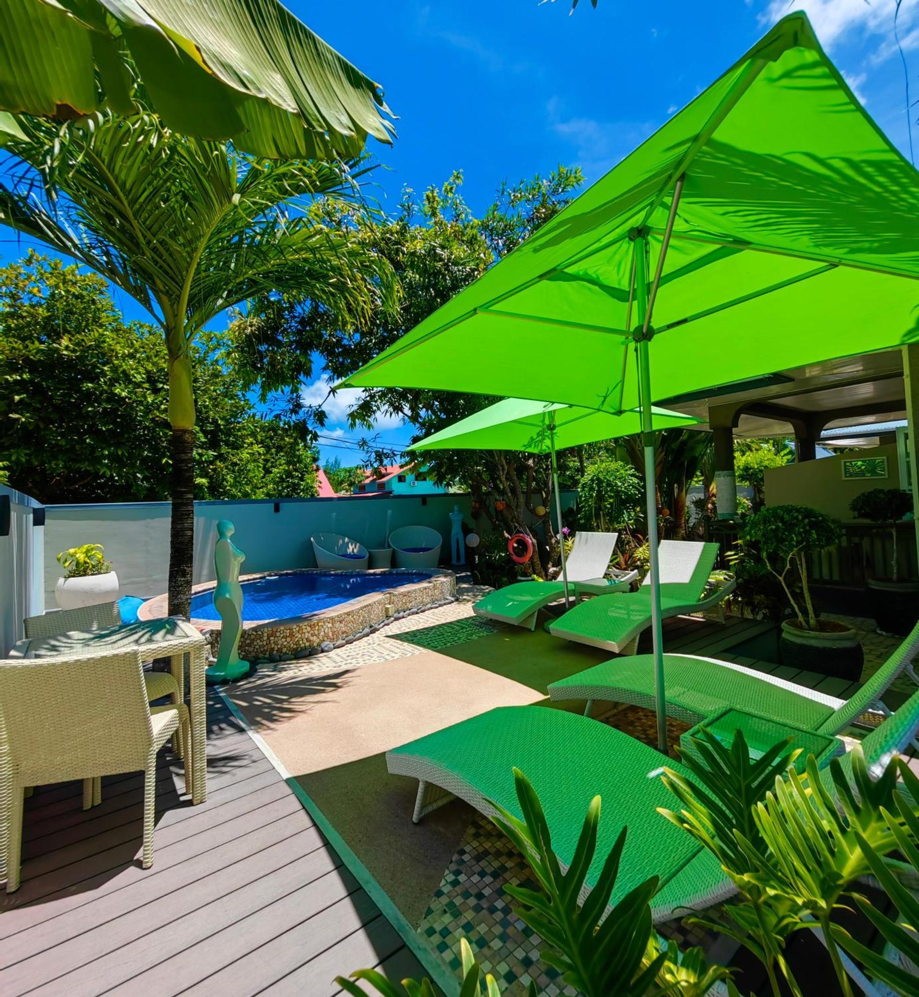 Maison Charme De L'Ile Insel Insel La Digue Exterior foto