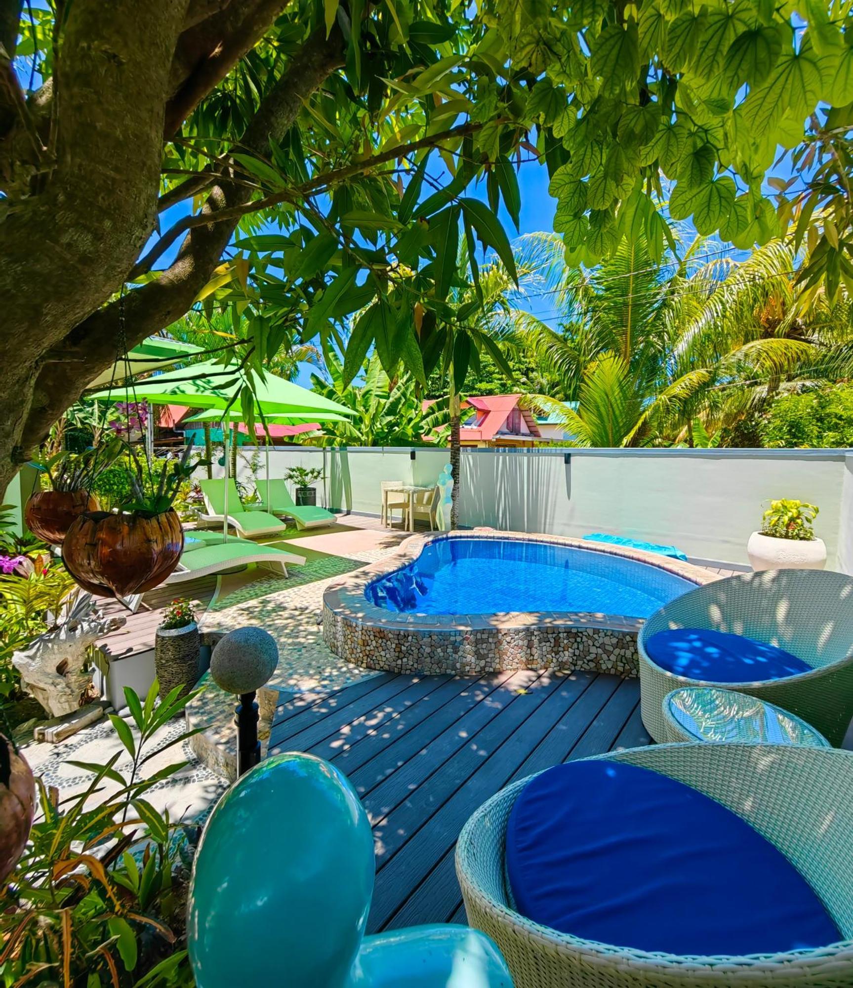 Maison Charme De L'Ile Insel Insel La Digue Exterior foto